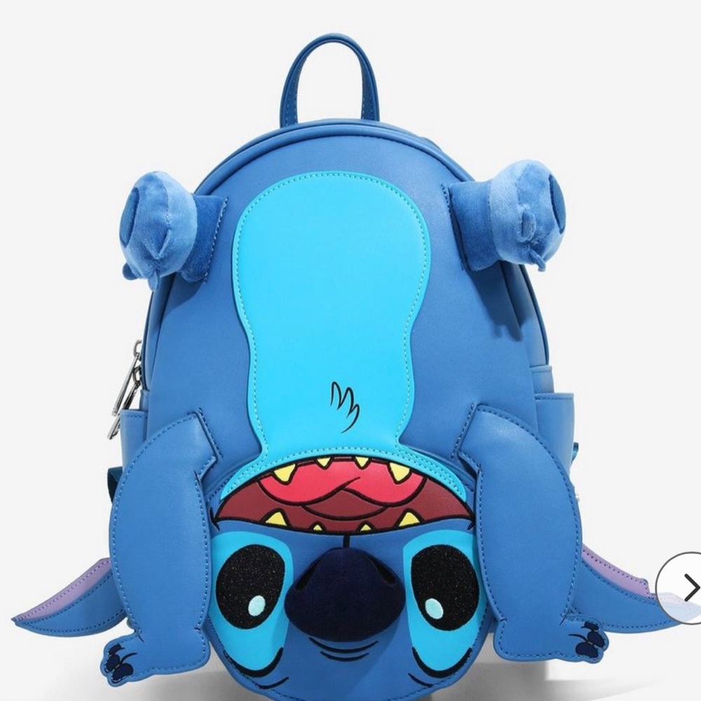 Loungefly Disney Lilo & Stitch Upside Down Figural Mini Backpack